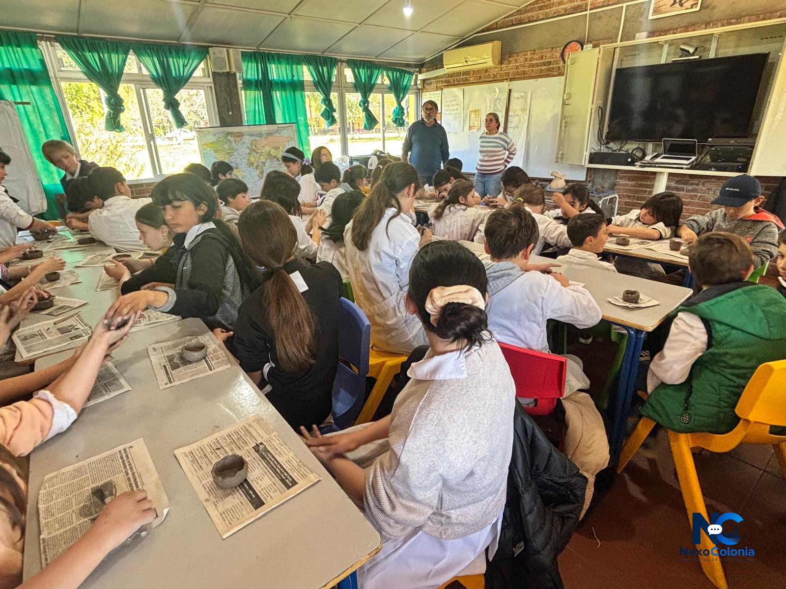 El Museo Arqueológico Mora continúa acercando el patrimonio a las escuelas rurales de la zona. — fotografía 4 de 4
