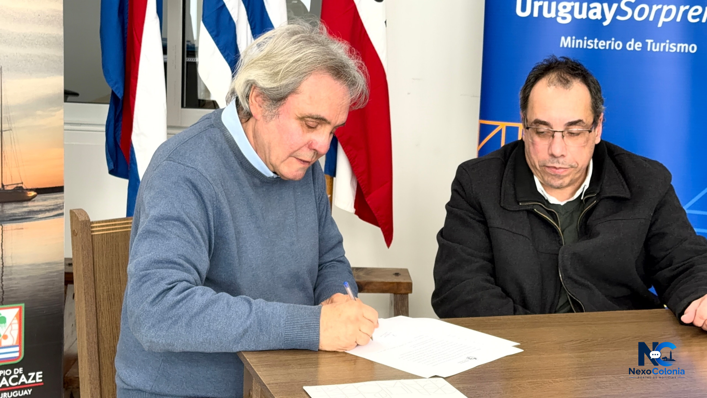 Ministro de Turismo Pablo Menoni visitó Juan Lacaze y entregó equipamiento para fortalecer la accesibilidad — fotografía 1 de 4